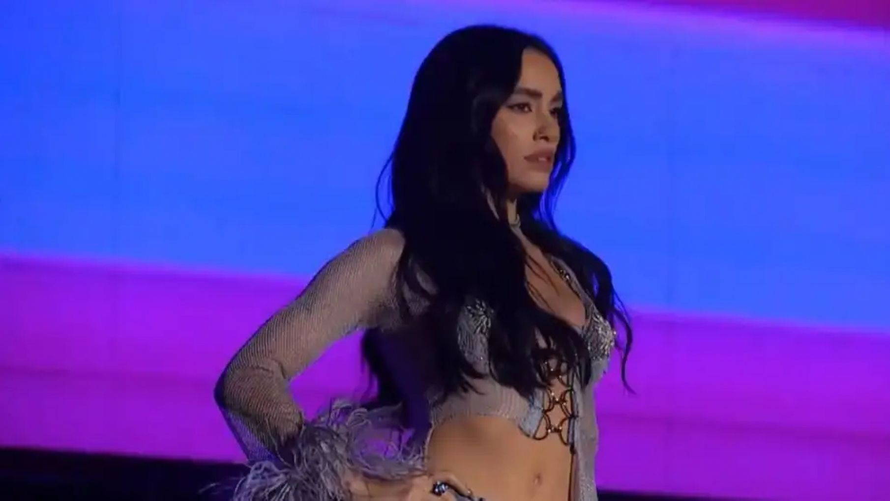 "Beso de a tres" y furor en redes: así fue el show de Lali con Miranda! en el Quilmes Rock